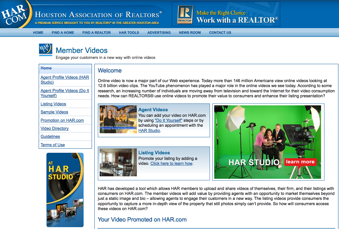REALTORS®: Incorporate YouTube and Video NOW