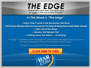 The EDGE: Week of October 31, 2011