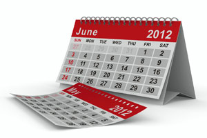 June 2012 Commercial Events Calendar