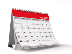July 2013 Commercial Events Calendar