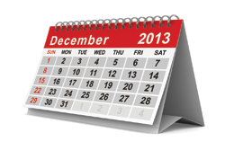 December 2013 Commercial Events Calendar