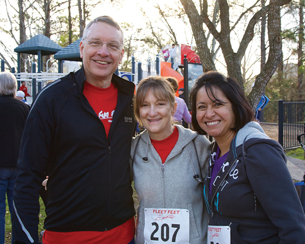The HAR International Advisory Group was out in force at the HAR Family Fun Run. Here are HAR International Advisory Group members Allan Tiller, Judith Snively and Edna Corona.