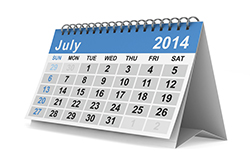 July 2014 Commercial Events Calendar
