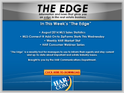 The EDGE: Week of September 15, 2014