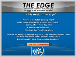 The EDGE: Week of September 29, 2014