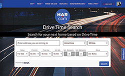 HAR.com Introduces “Inrix Drive Time™” Tool to Enhance Consumer Real Estate Search Experience