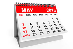 May 2015 Commercial Events Calendar