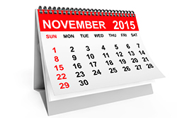 November 2015 Commercial Events Calendar