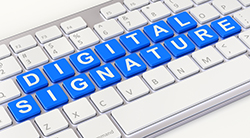 Integrated Digital Signature, Electronic Forms and Transaction Management