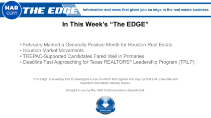 The EDGE: Week of March 12, 2018