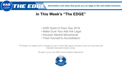 The EDGE: Week of March 26, 2018