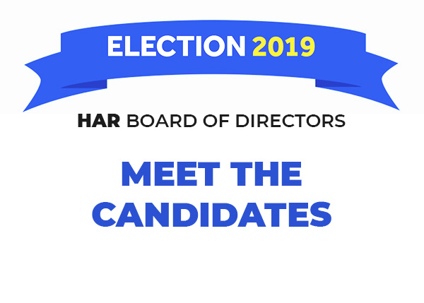 Election 2019:  Meet the HAR Board of Directors Candidates