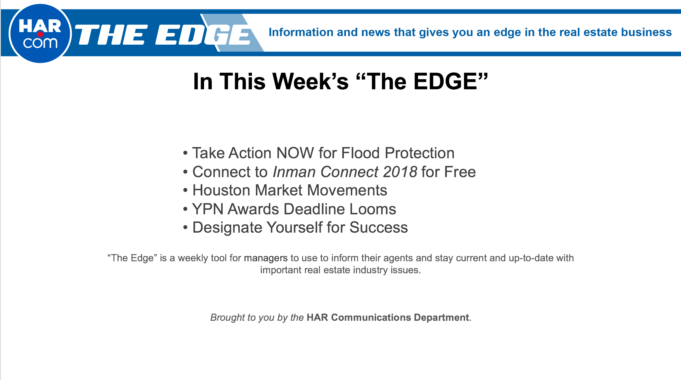 The EDGE: Week Of July 16, 2018