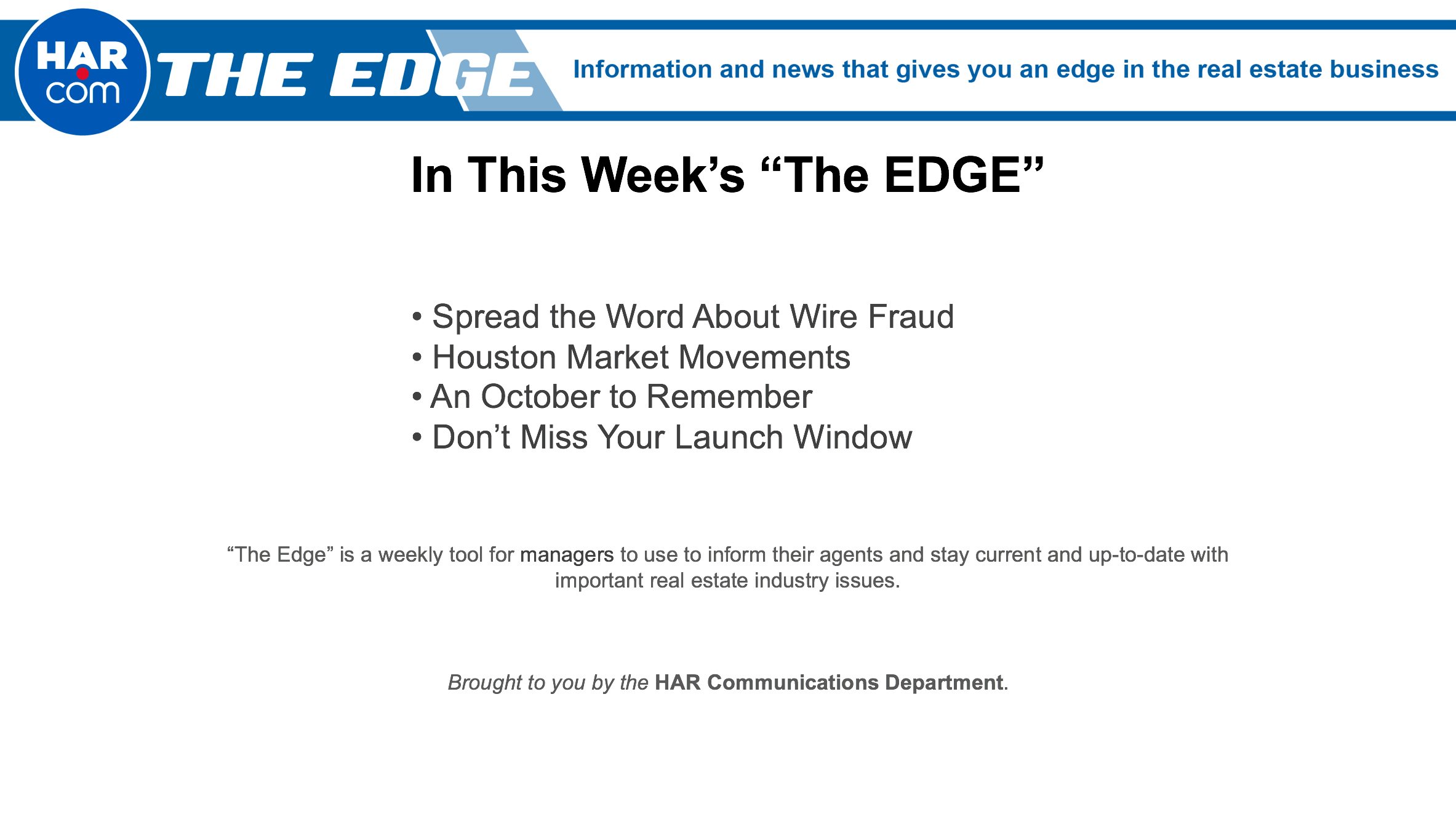The EDGE: Week Of September 24, 2018