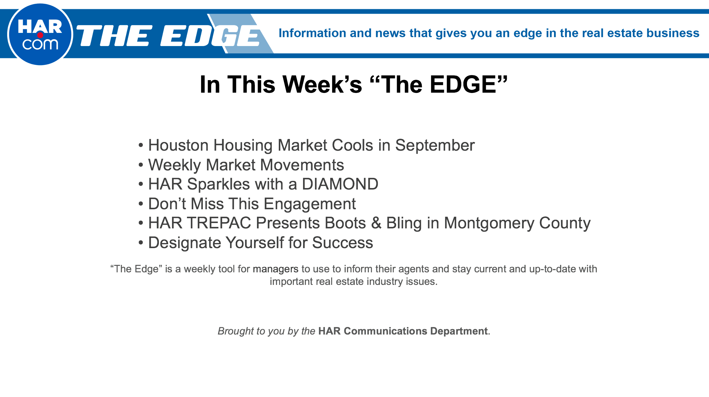 The EDGE: Week Of October 8, 2018