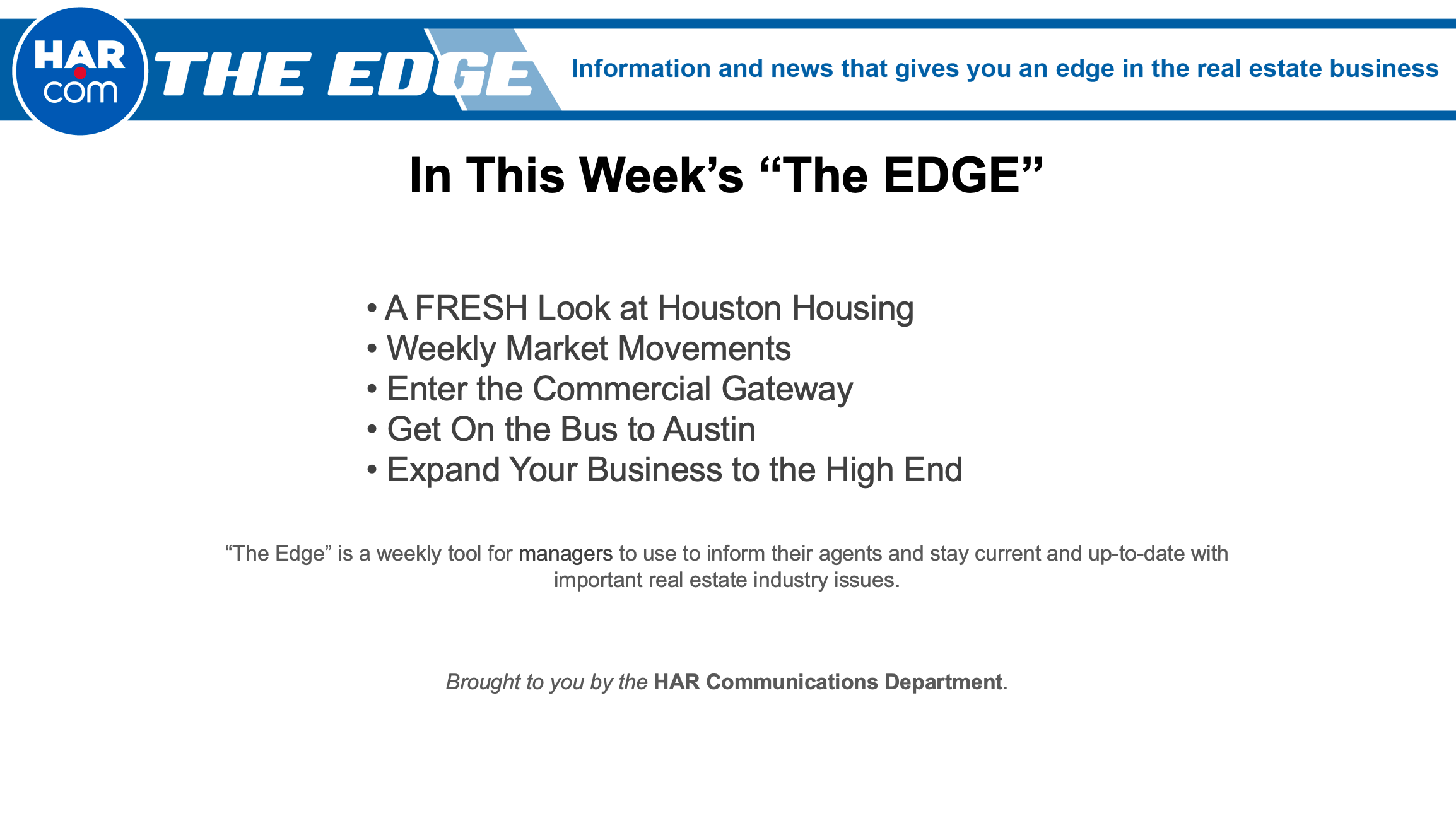 The EDGE: Week Of February 4, 2019