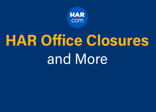 Updated Information Regarding HAR Office Closures and More