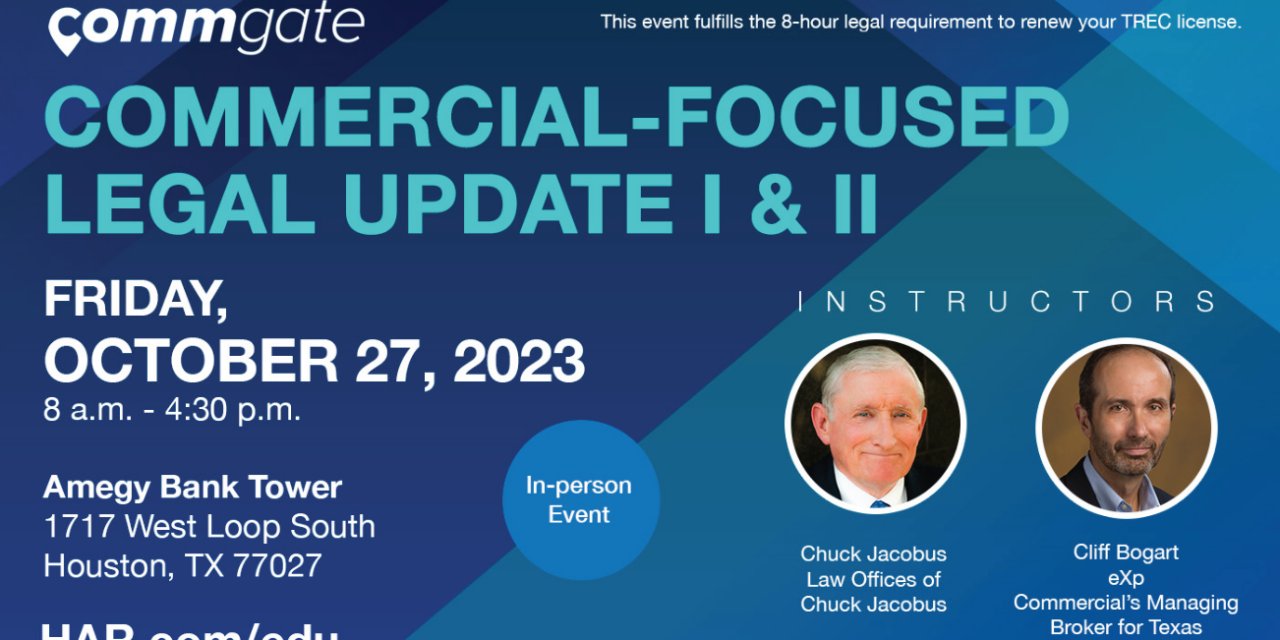 Commercial-Focused Legal Update Program October 27