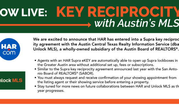 NOW LIVE: Key Reciprocity with Austin’s MLS