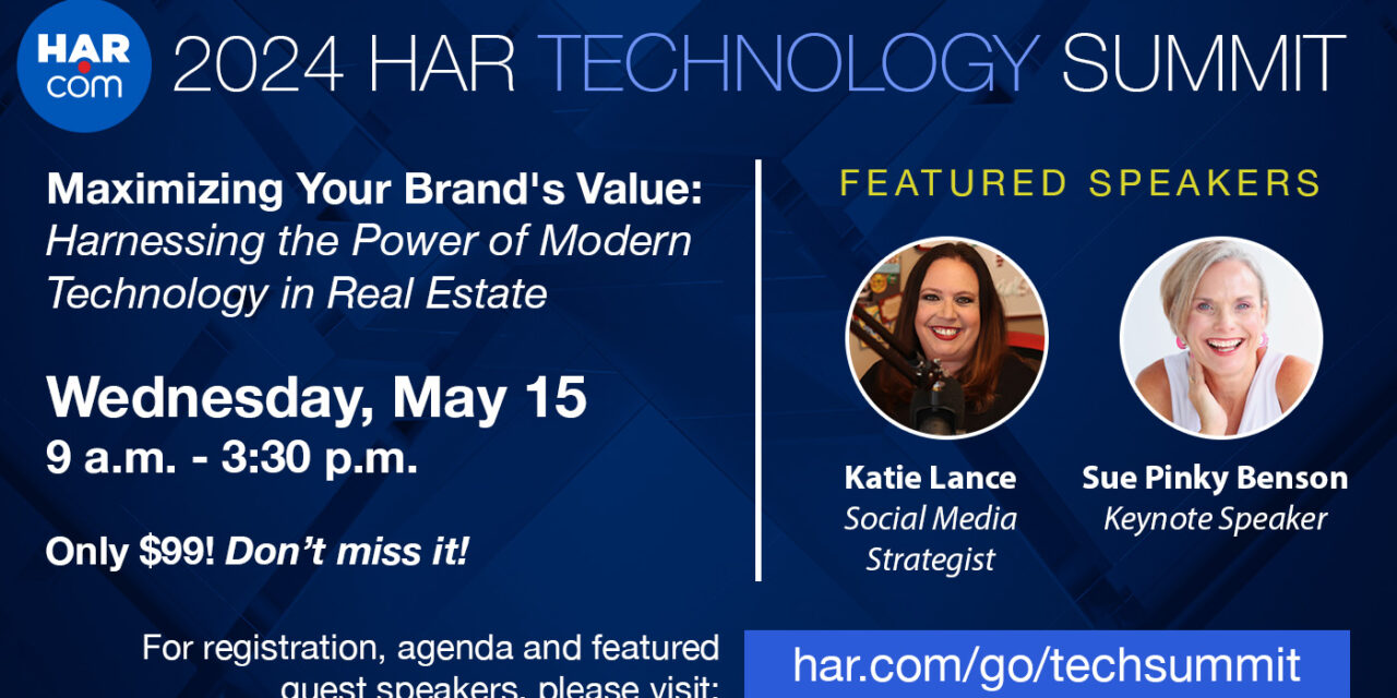 Join Us for the 2024 HAR Technology Summit!